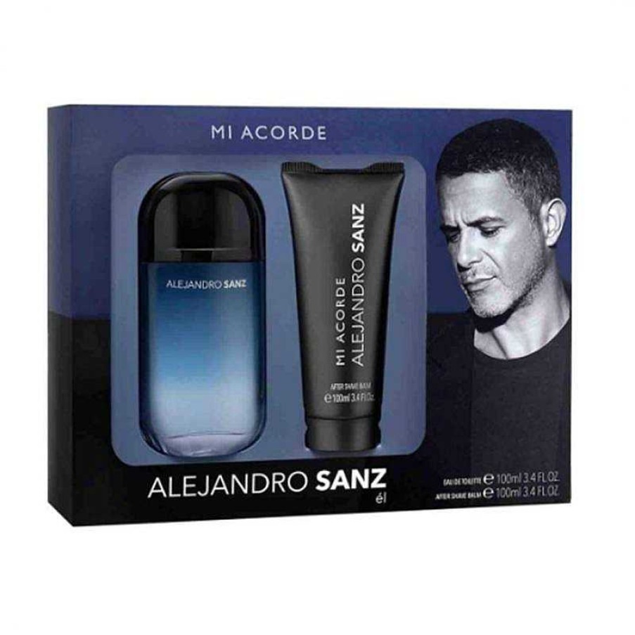 Perfumes Para Hombres ALEJANDRO SANZ | Alejandro Sanz Mi Acorde Eua De Toilette Kit 100Ml (2 Piezas)