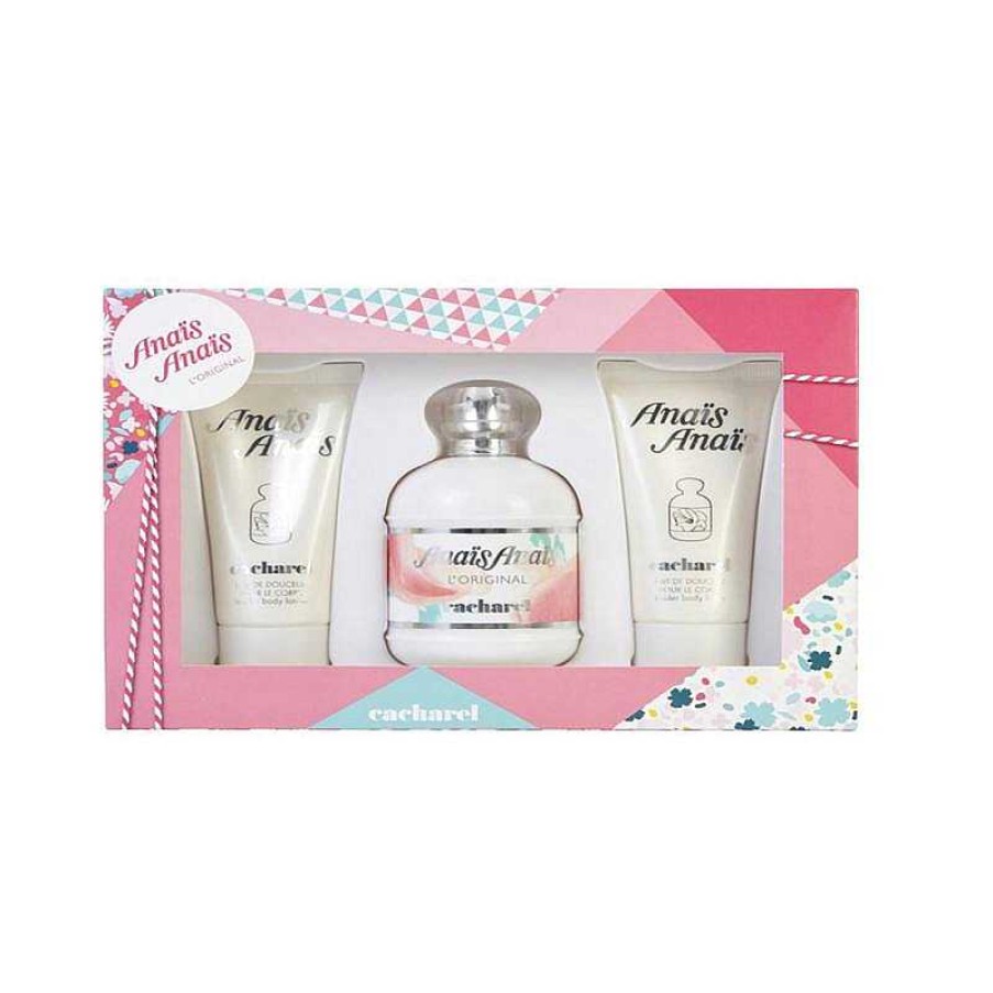 Perfumes Para Mujeres CACHAREL | Kit Cacharel Anais Anais 100Ml (3 Piezas)