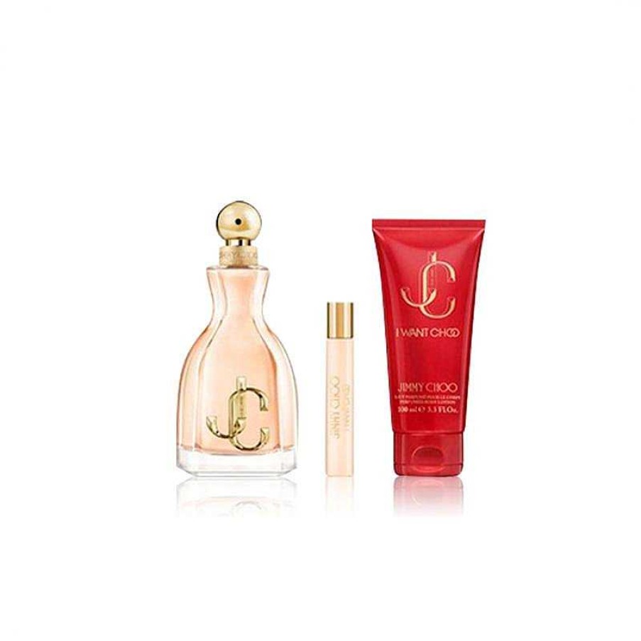 Perfumes Para Mujeres JIMMY CHOO | Kit Jimmy Choo I Want Choo Eau De Parfum 100Ml