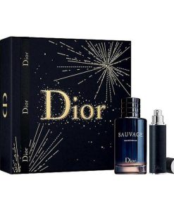 Perfumes Para Hombres DIOR | Kit Eau De Parfum Dior Sauvage (2 Piezas)