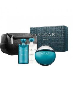 Perfumes Para Hombres Fraganza VIP | Kit Bulgari Aqva (4 Piezas)