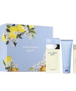 Perfumes Para Mujeres Fraganza VIP | Dolce & Amp; Gabbana Azul Claro (3 Piezas)