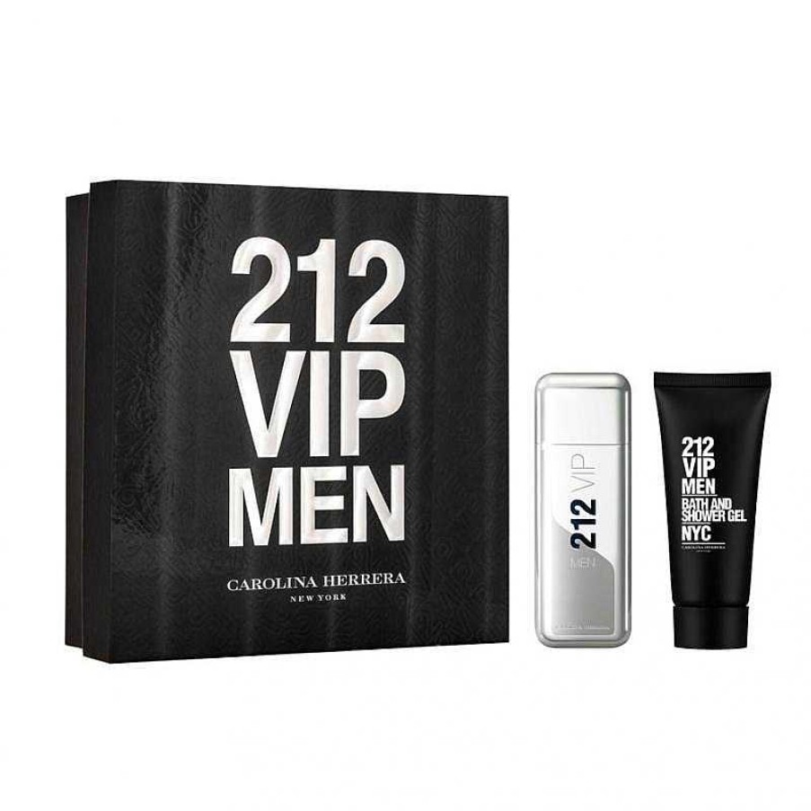 Perfumes Para Hombres CAROLINA HERRERA | Carolina Herrera 212 Vip Men Kit (2 Piezas)