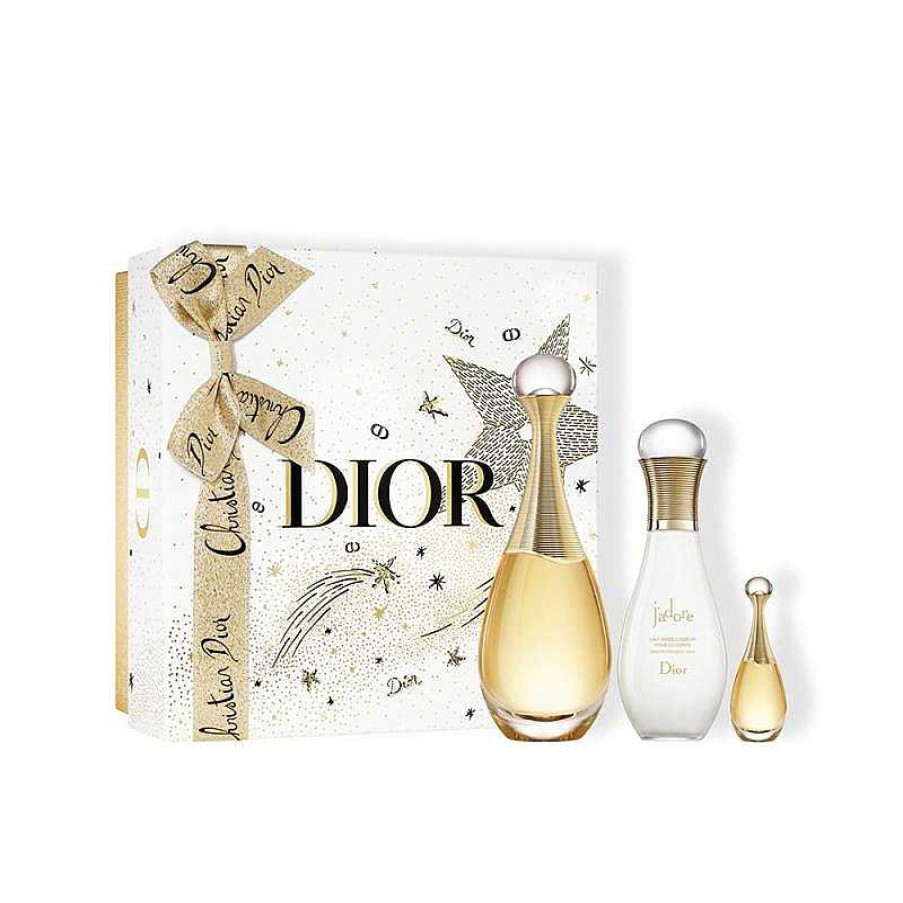 Perfumes Para Mujeres DIOR | Dior J & # 039; Adore Dior Christmas Edition Kit (3 Piezas)