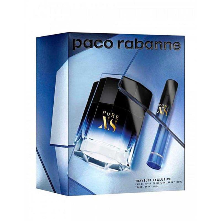 Perfumes Para Hombres PACO RABANNE | Kit Paco Rabanne Pure Xs (2 Piezas)