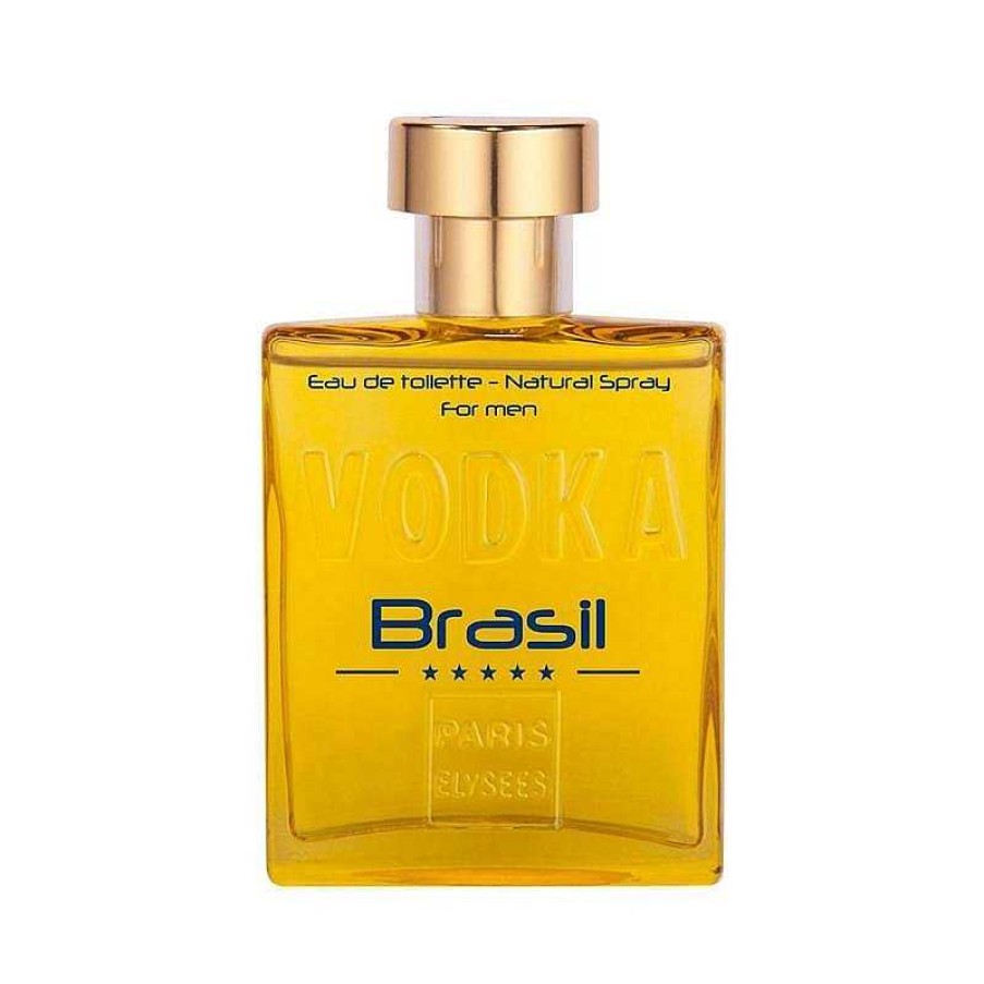 Perfumes Para Hombres PARIS ELYSEES | Paris Elysees Vodka Brazil Yellow Eau De Toilette 100Ml