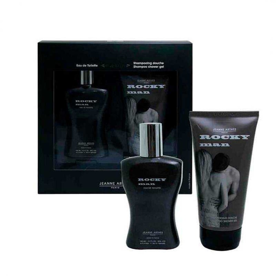 Perfumes Para Hombres JEANNE ARTHES | Kit Jeanne Arthes Rocky Man 100Ml (2 Piezas)