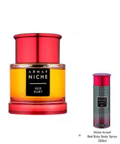 Perfumes Para Mujeres ARMAF NICHE | Armaf Niche Red Ruby Eau De Parfum Mujer 90Ml + Regalo