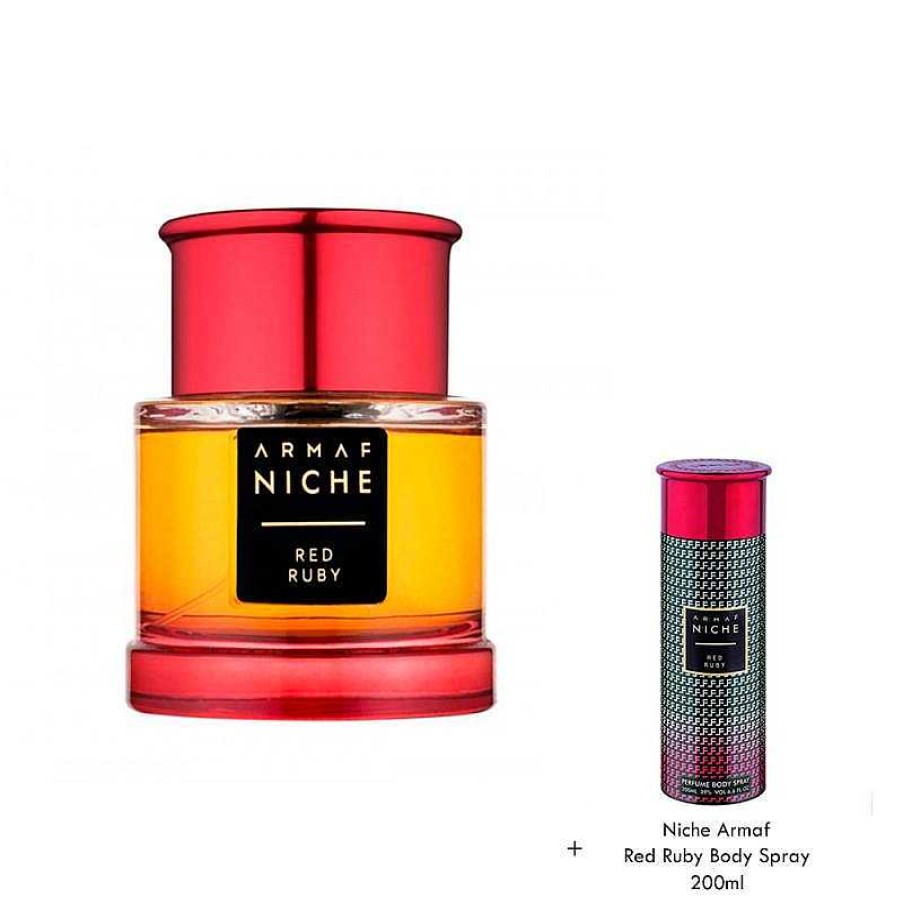 Perfumes Para Mujeres ARMAF NICHE | Armaf Niche Red Ruby Eau De Parfum Mujer 90Ml + Regalo