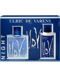 Perfumes Para Hombres ULRIC DE VARENS | Kit De Eau De Toilette Ulric Varens Night (2 Piezas)