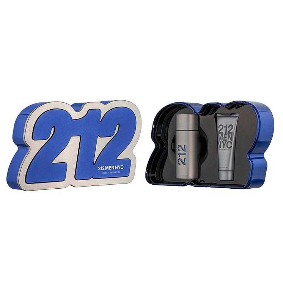 Perfumes Para Hombres CAROLINA HERRERA | Carolina Herrera 212 Men Kit (2 Piezas)