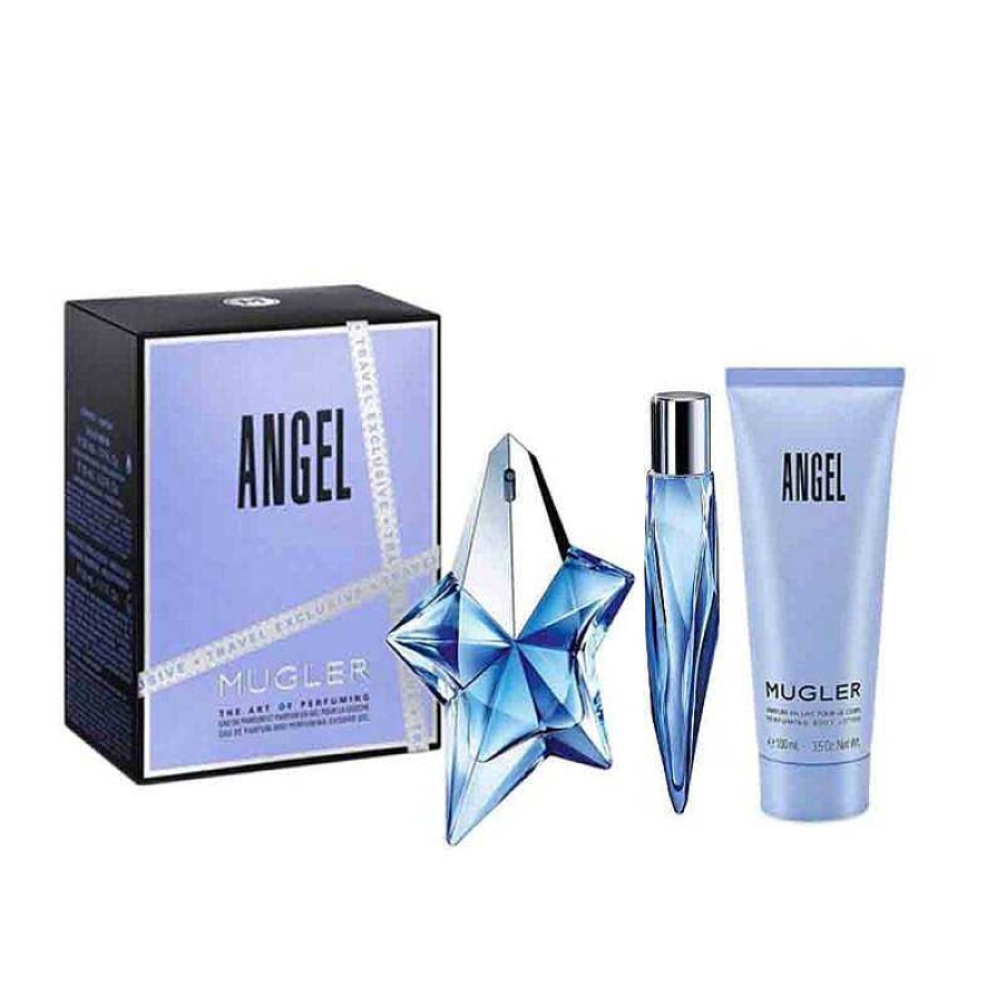 Perfumes Para Mujeres MUGLER | Mugler Angel Kit (3 Piezas)