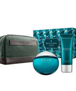 Perfumes Para Hombres Bvlgari | Kit Bvlgari Aqva Pour Homme (3 Piezas)