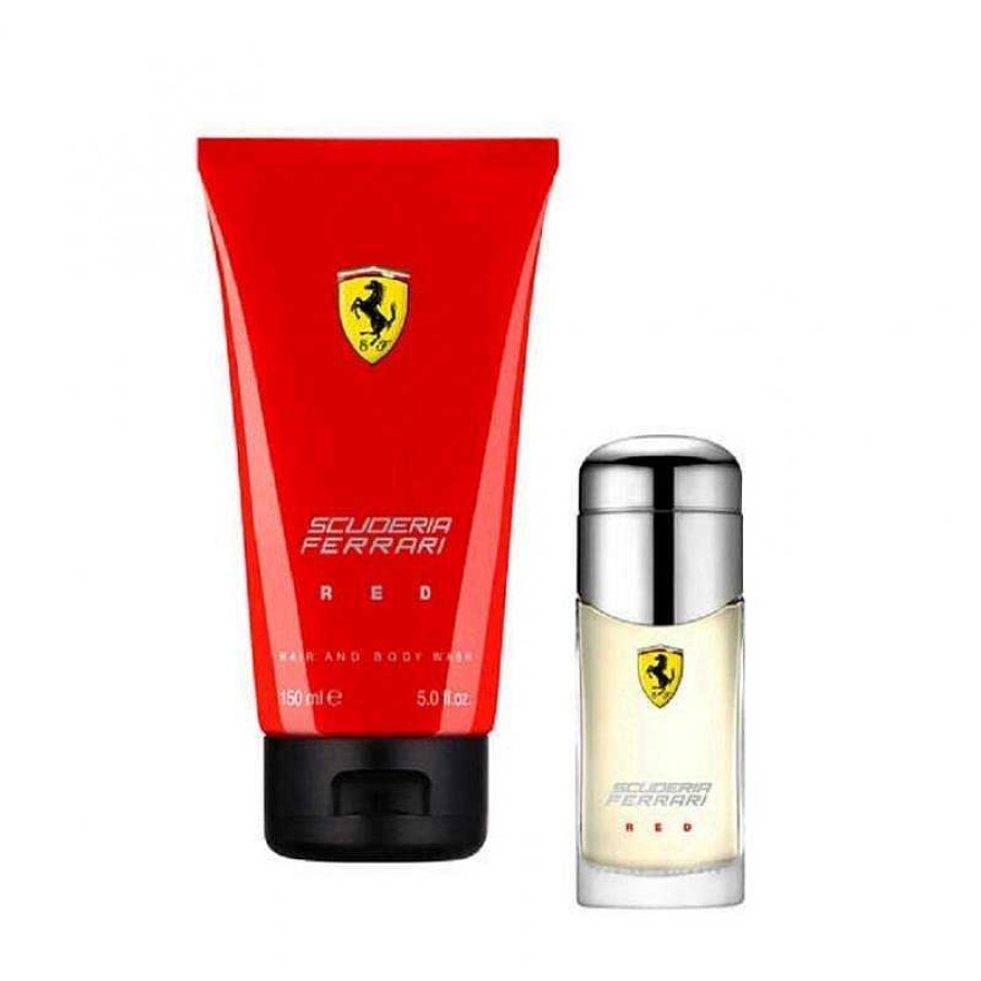 Perfumes Para Hombres Fraganza VIP | Ferrari Scuderia Red Kit (2 Piezas)