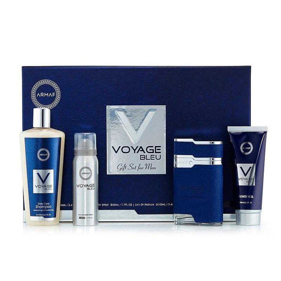 Perfumes Para Hombres ARMAF NICHE | Armaf Voyage Bleu Kit (4 Piezas)